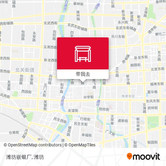 潍坊嵌银厂地图
