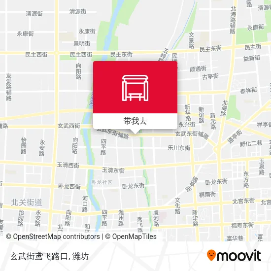 玄武街鸢飞路口地图