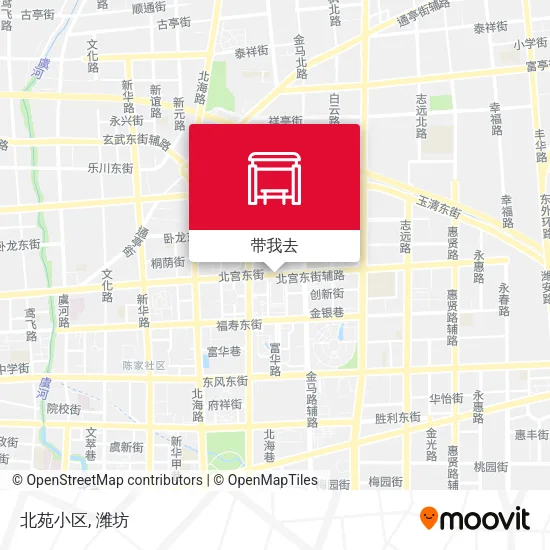 北苑小区地图