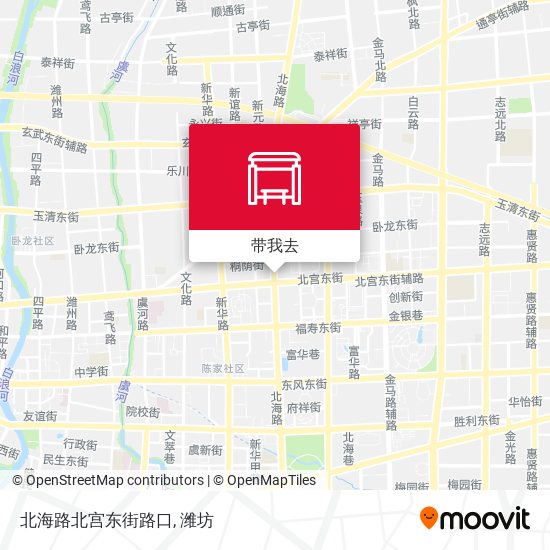 北海路北宫东街路口地图
