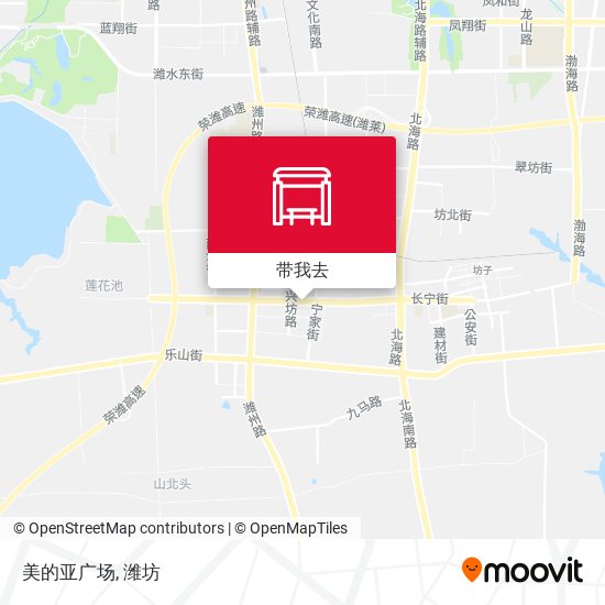 美的亚广场地图