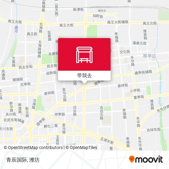 青辰国际地图