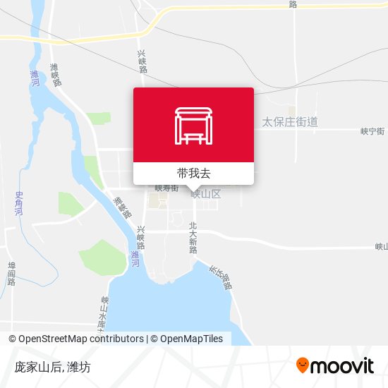 庞家山后地图