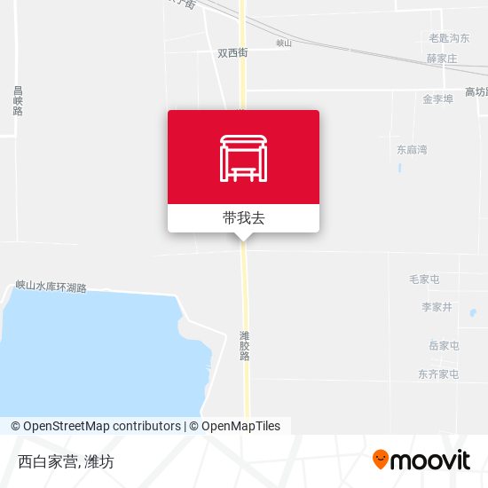 西白家营地图