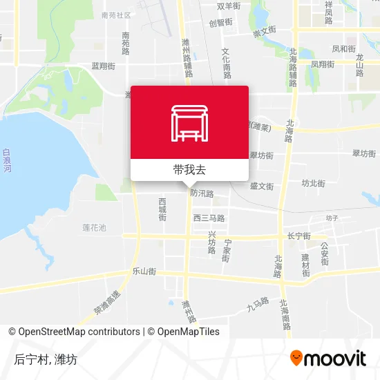 后宁村地图