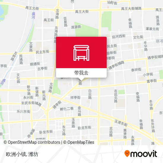 欧洲小镇地图
