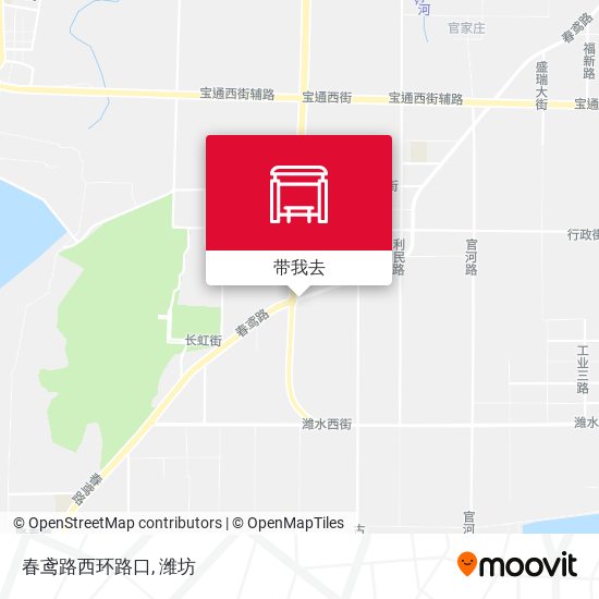 春鸢路西环路口地图