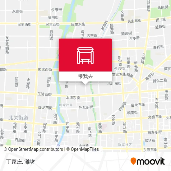 丁家庄地图