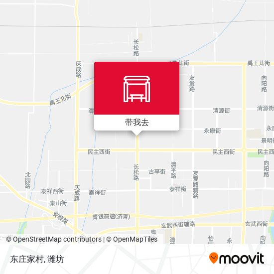 东庄家村地图