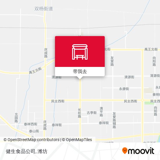 健生食品公司地图