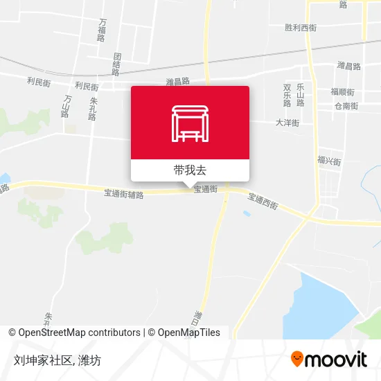 刘坤家社区地图