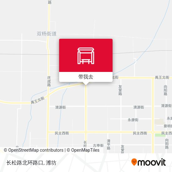 长松路北环路口地图