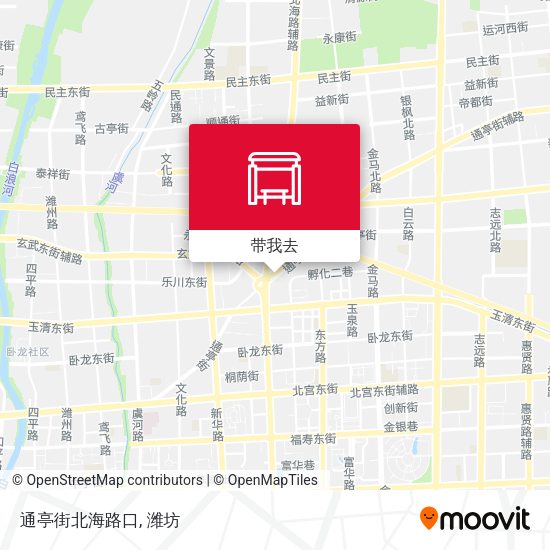 通亭街北海路口地图
