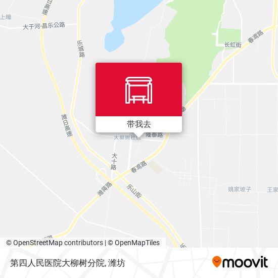 第四人民医院大柳树分院地图