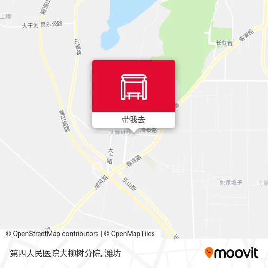 第四人民医院大柳树分院地图