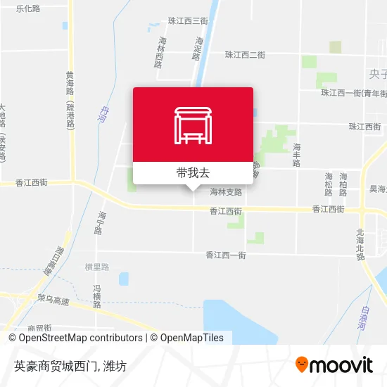 英豪商贸城西门地图