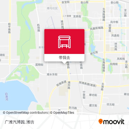 广潍汽博园地图