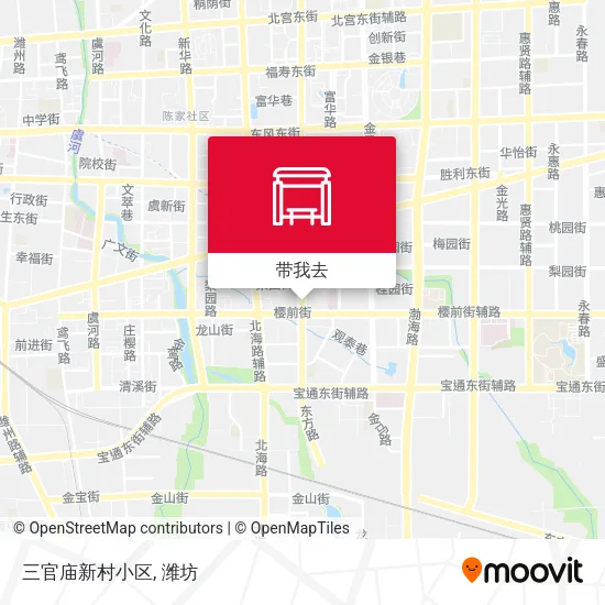 三官庙新村小区地图