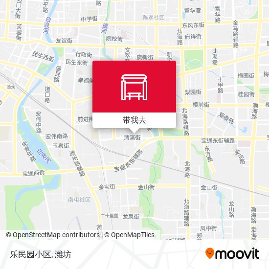 乐民园小区地图