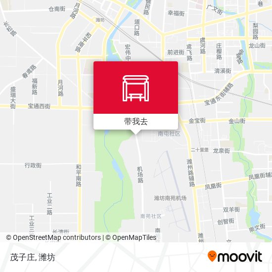 茂子庄地图