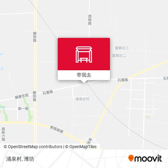 涌泉村地图