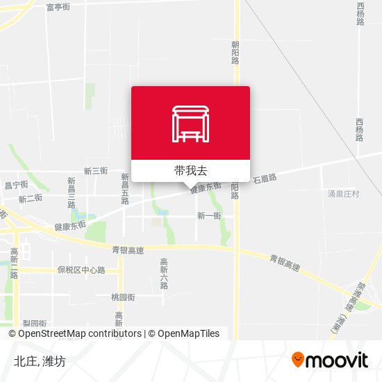 北庄地图