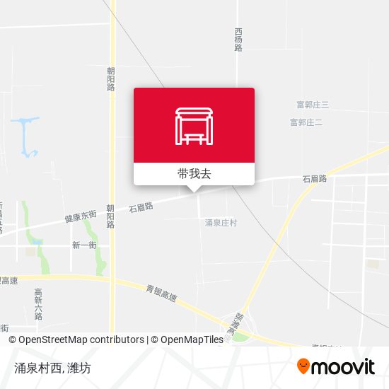 涌泉村西地图