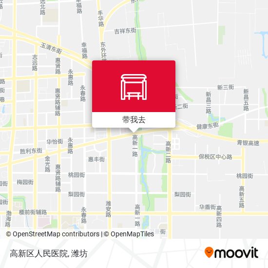 高新区人民医院地图