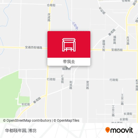 华都颐年园地图