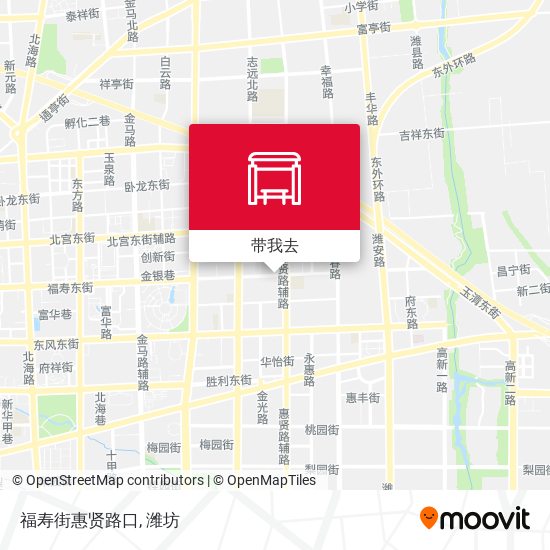 福寿街惠贤路口地图
