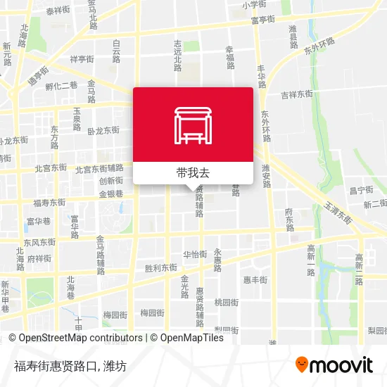 福寿街惠贤路口地图