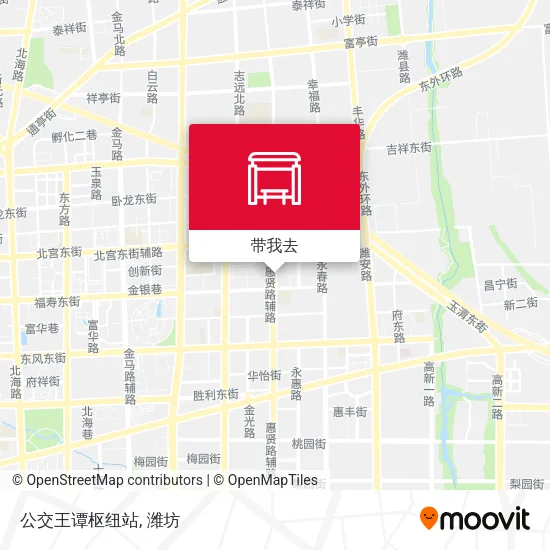 公交王谭枢纽站地图
