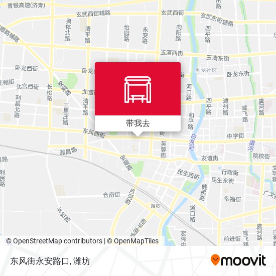 东风街永安路口地图