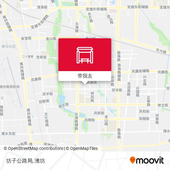 坊子公路局地图