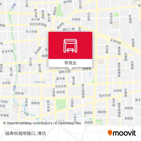 福寿街福华路口地图