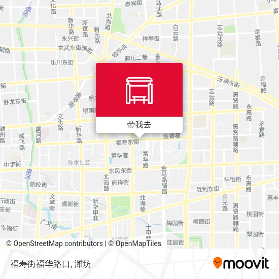 福寿街福华路口地图