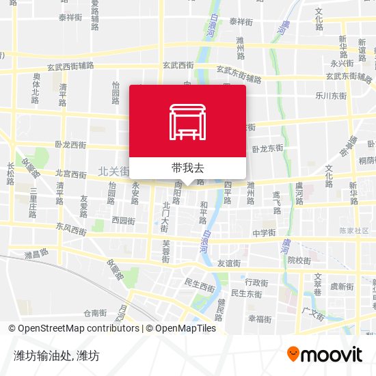 潍坊输油处地图