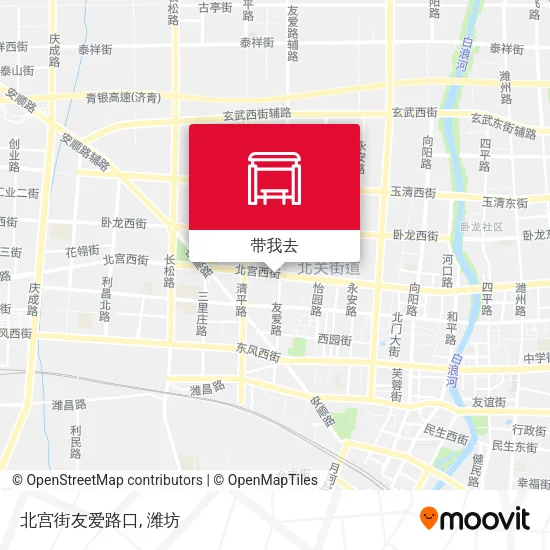 北宫街友爱路口地图