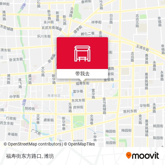 福寿街东方路口地图