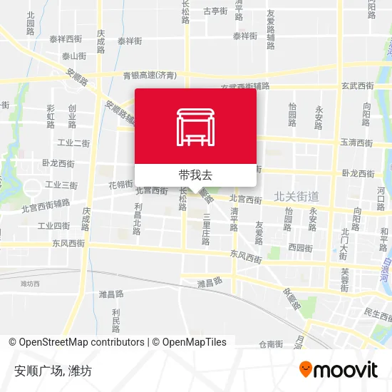 安顺广场地图