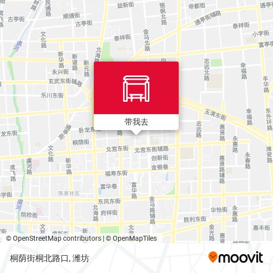 桐荫街桐北路口地图