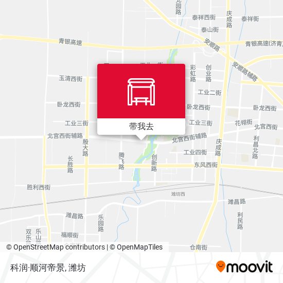 科润·顺河帝景地图