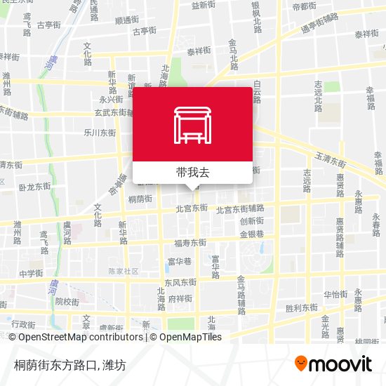 桐荫街东方路口地图