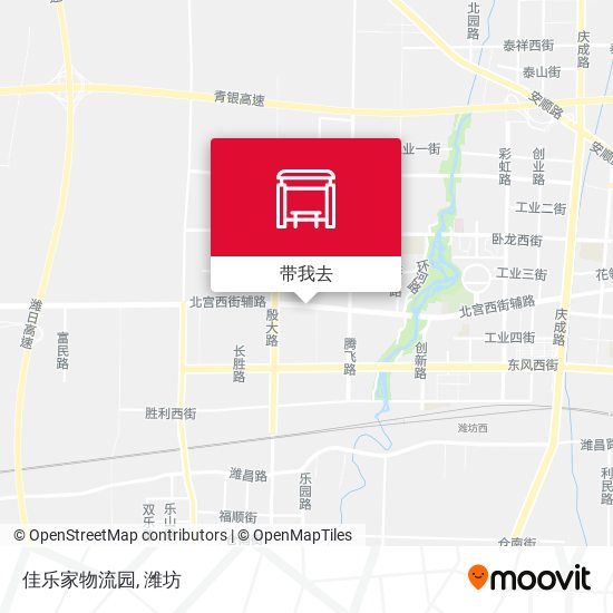 佳乐家物流园地图
