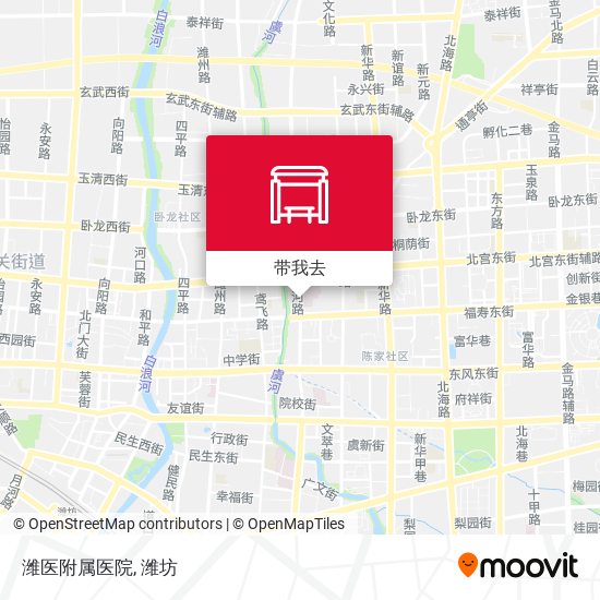 潍医附属医院地图