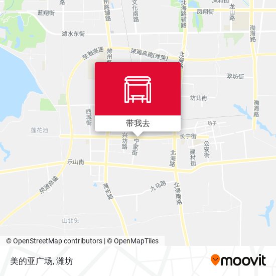 美的亚广场地图