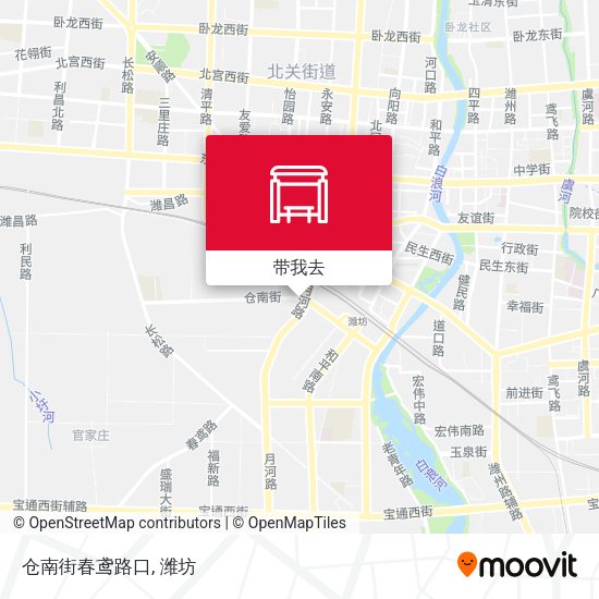 仓南街春鸢路口地图