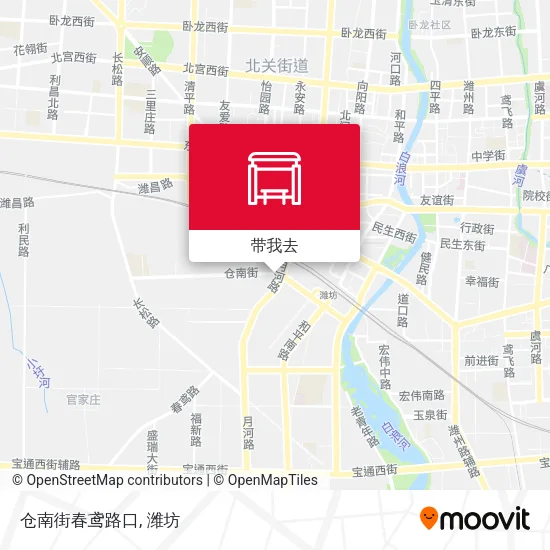 仓南街春鸢路口地图