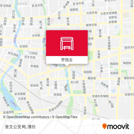 奎文公安局地图