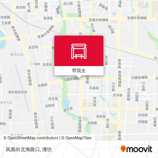 凤凰街北海路口地图